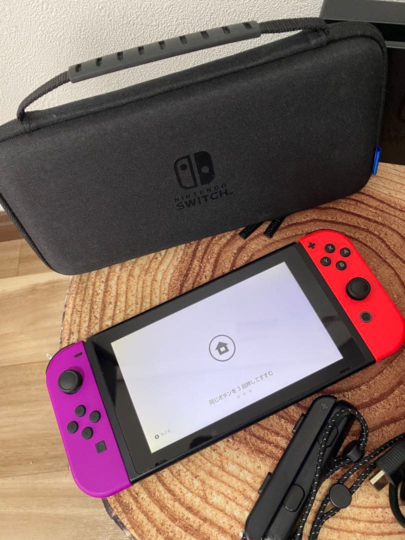 Nintendo Switch ニンテンドースイッチ本体PPL/RED 箱無し