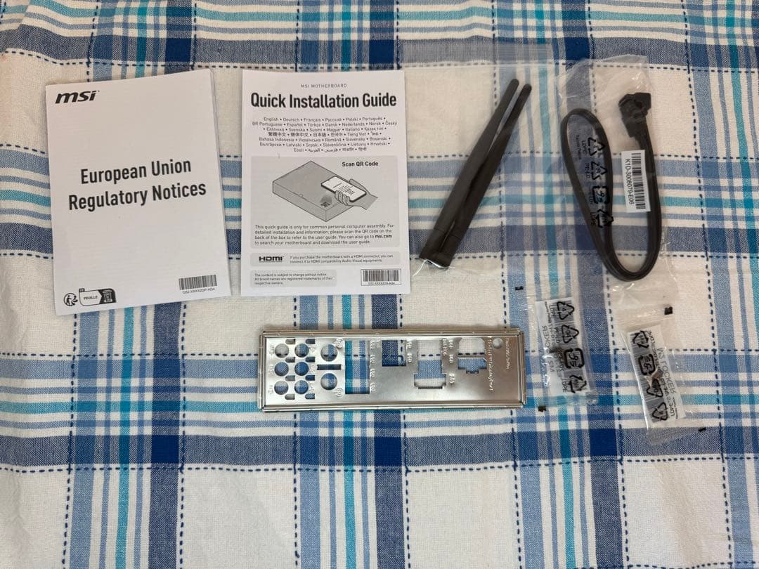 MSI B650 GAMING PLUS WIFI マザーボード 箱 AM5