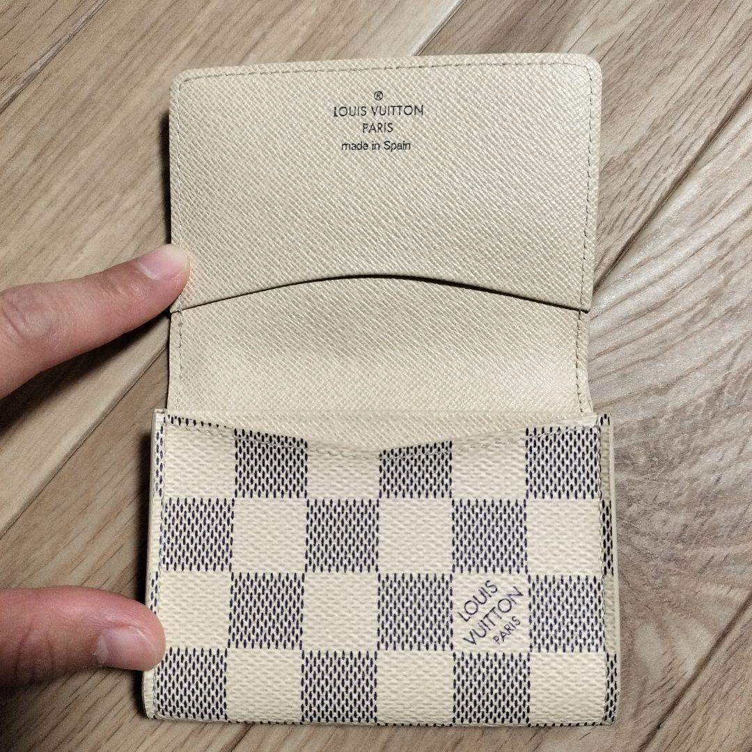 Louis Vuitton ルイヴィトン ダミエ柄 名刺入れ