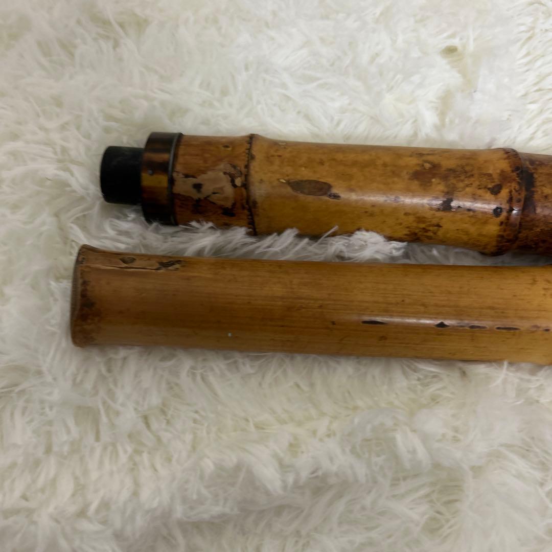 【希少品】尺八 竹仙 籐巻　約55cm