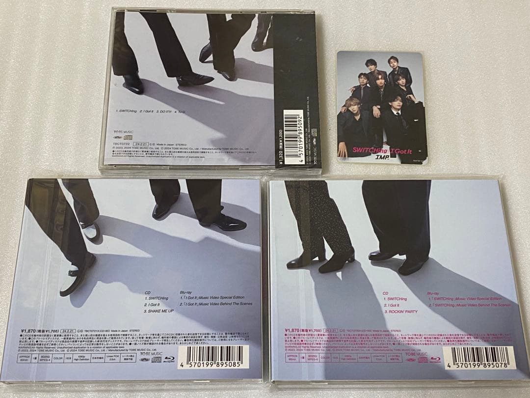 新品未開封 IMP. SWITCHing/I Got It 3形態セット