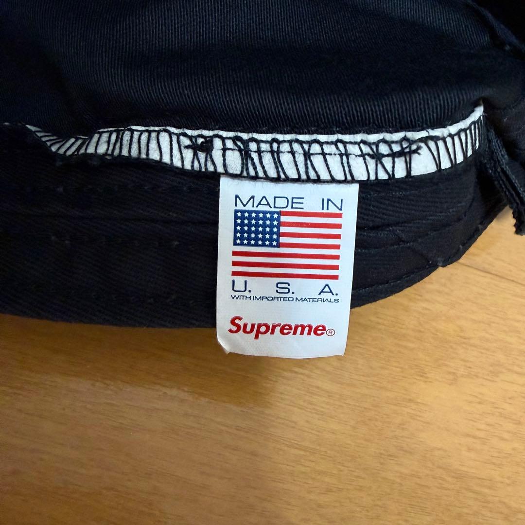 ほぼ新品 Supreme Military Camp Cap ブラック 24aw