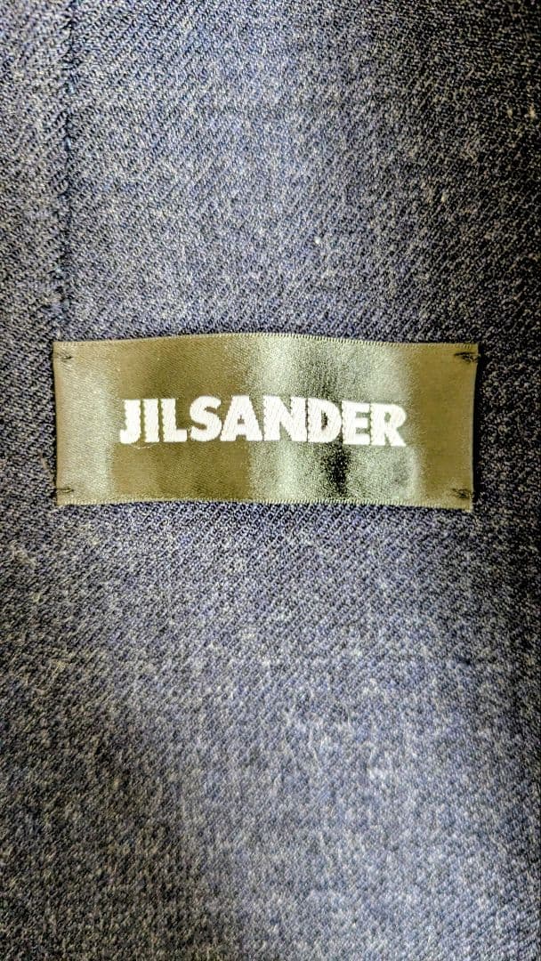 JIL SANDER ネイビー テーラードジャケット 44