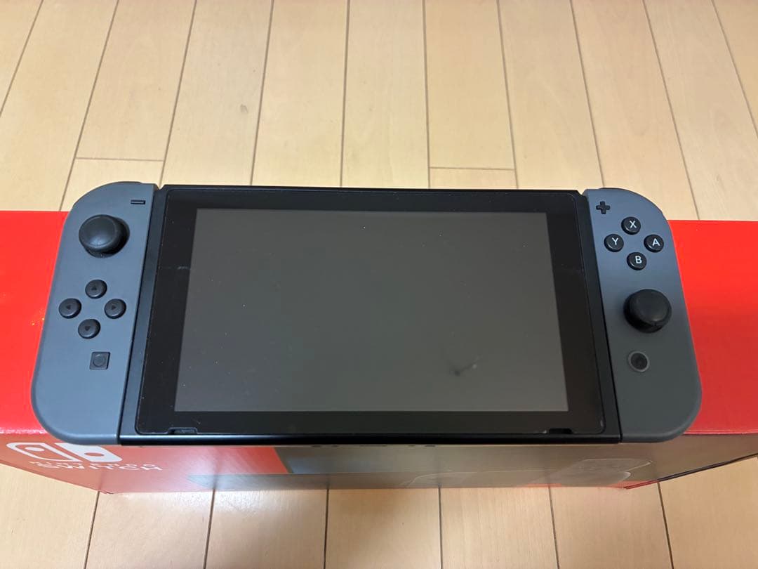 Nintendo Switch グレー 本体 箱付き バッテリー増強版