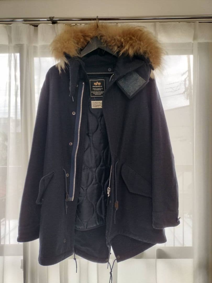 最終値下げ！ALPHA INDUSTRIES ×SHIPS モッズコート M
