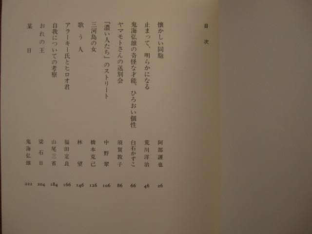 や・ちまた 王たちの回廊　鬼海弘雄　Hiroh Kikai　初版　帯付き