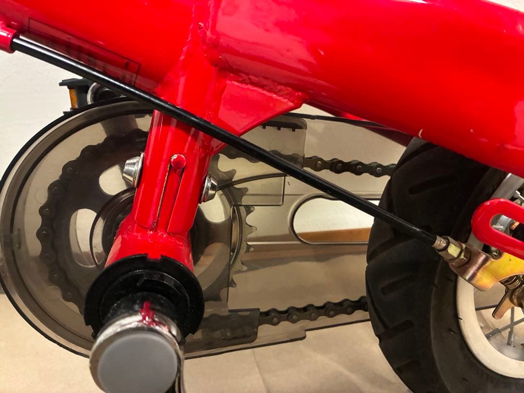 へんしんバイクS 赤 レッド 10インチ 引き取り限定 Henshin bike
