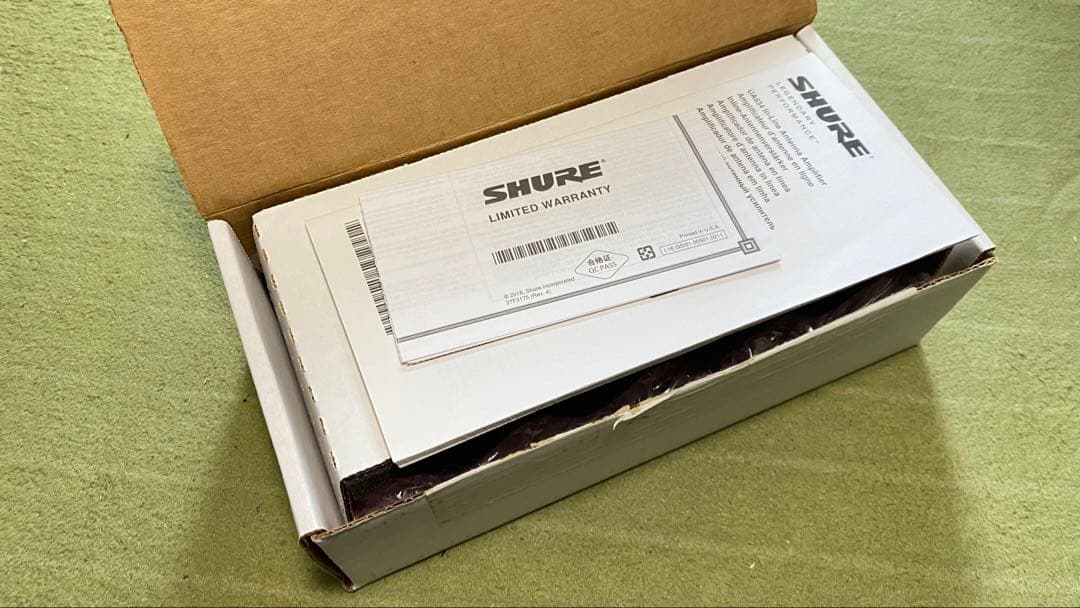 SHURE アクティブリモートアンテナキット ③