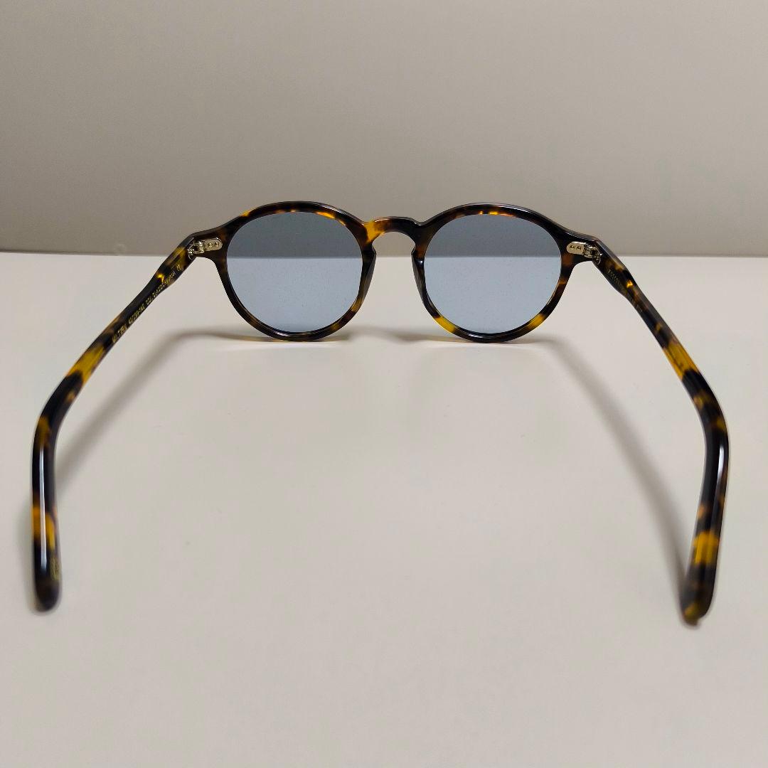 MOSCOT MILTZEN 49 サングラス メガネ 度なし ブルーレンズ