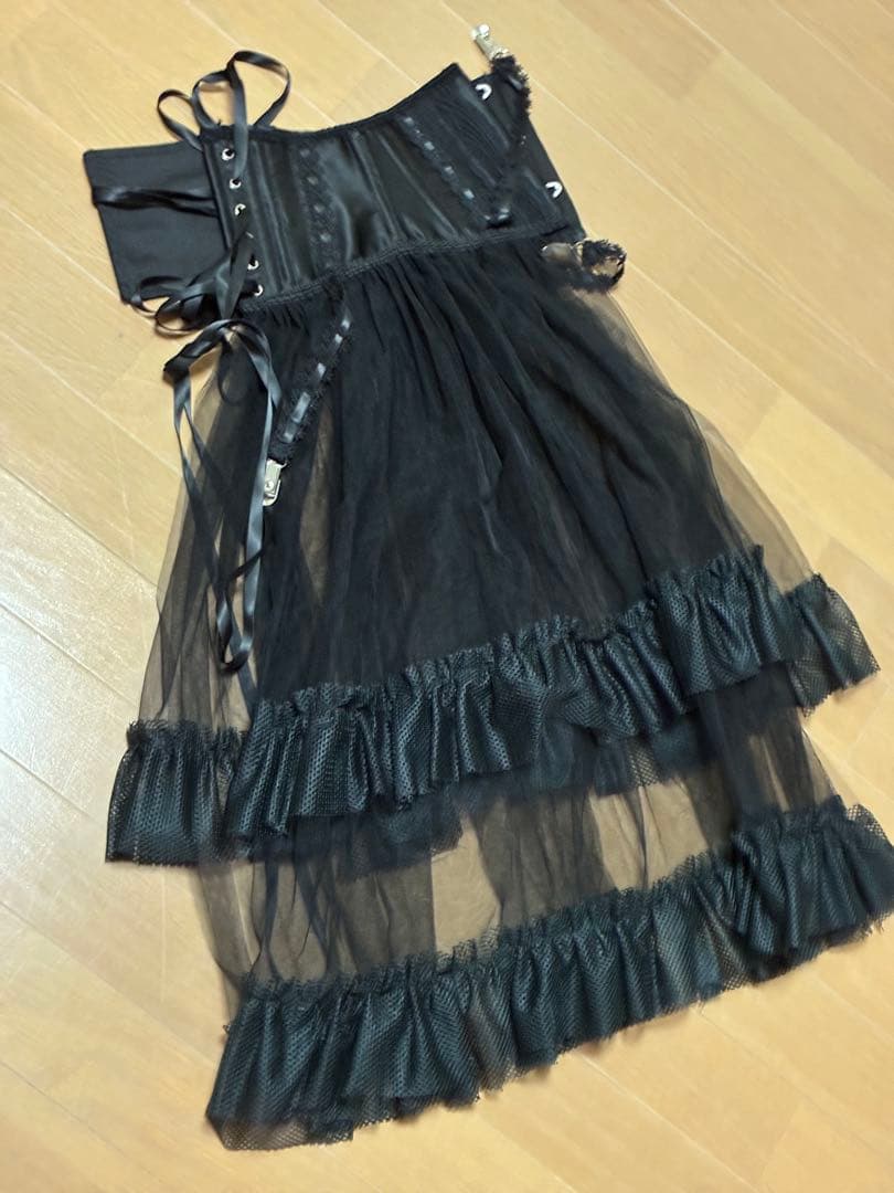 凛*様 MAJOH MR corset スカート ゴスロリ ゴシックロリータ