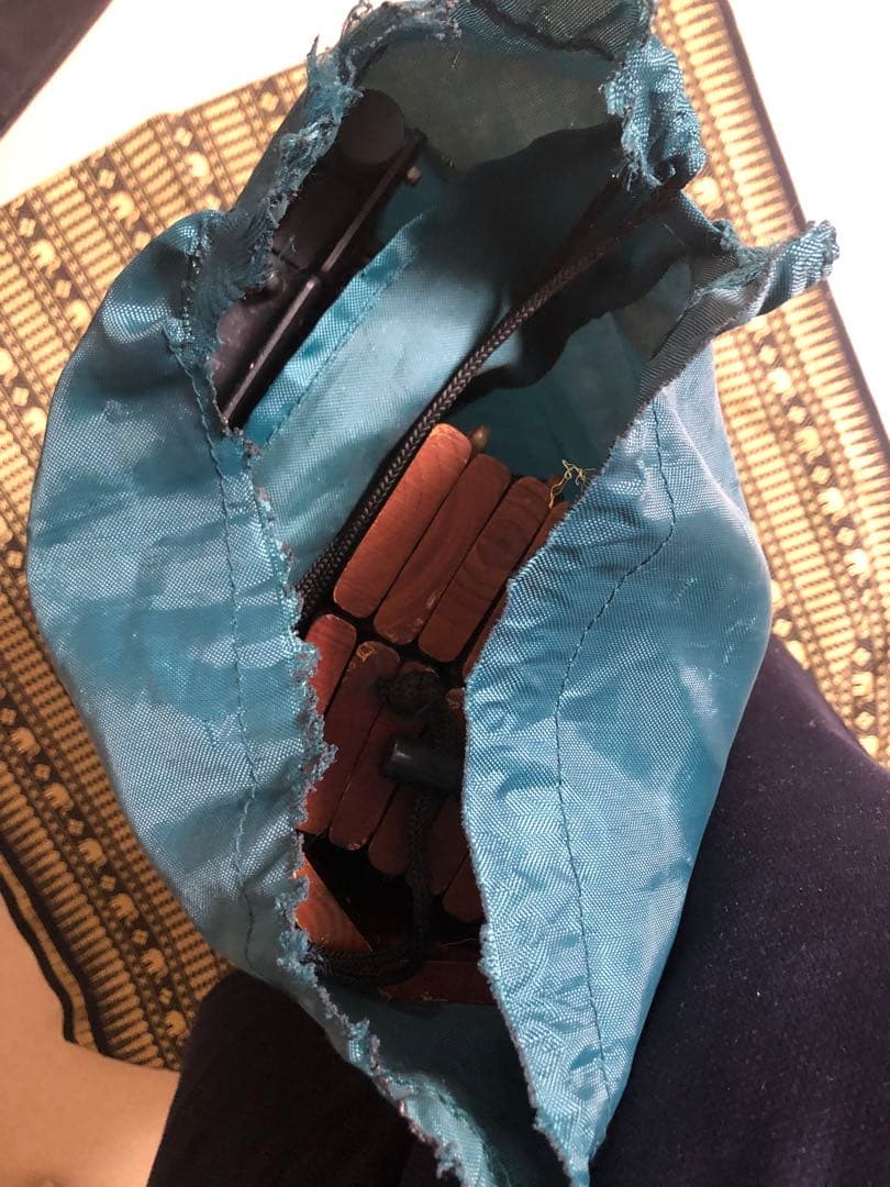 Coleman ガーデンウッドロールテーブル