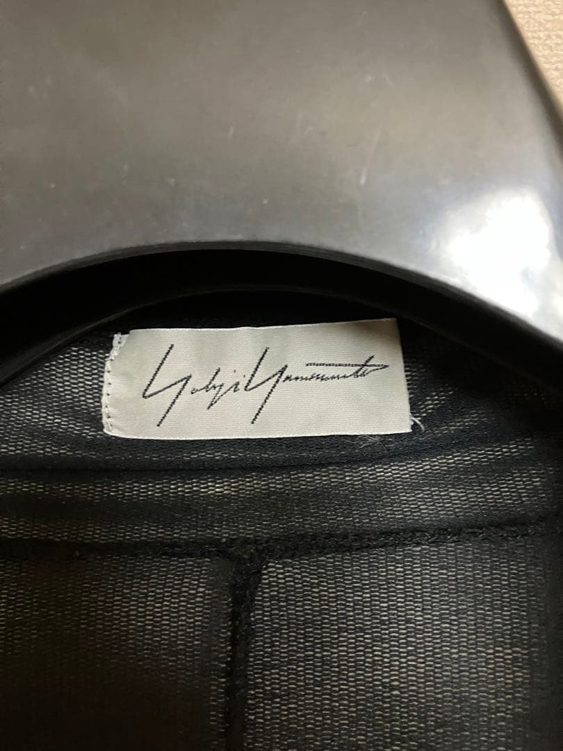 ヨウジ　ヤマモト　ストレッチベロア　カーディガン　yohji yamamoto