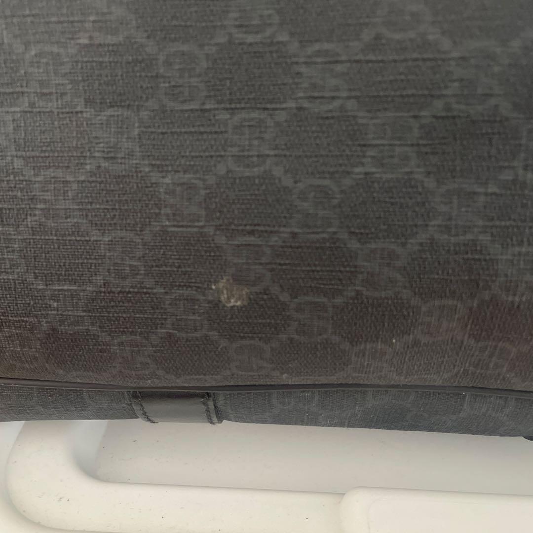 【GUCCI】ブラック ボストンバッグ