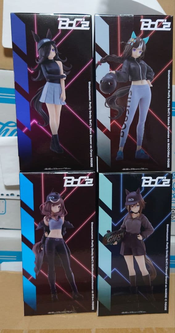 ウマ娘　BoC'z フィギュア 4体セット 未開封