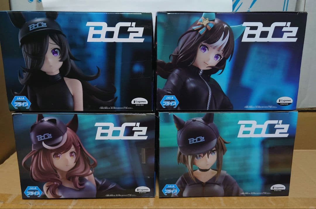 ウマ娘　BoC'z フィギュア 4体セット 未開封
