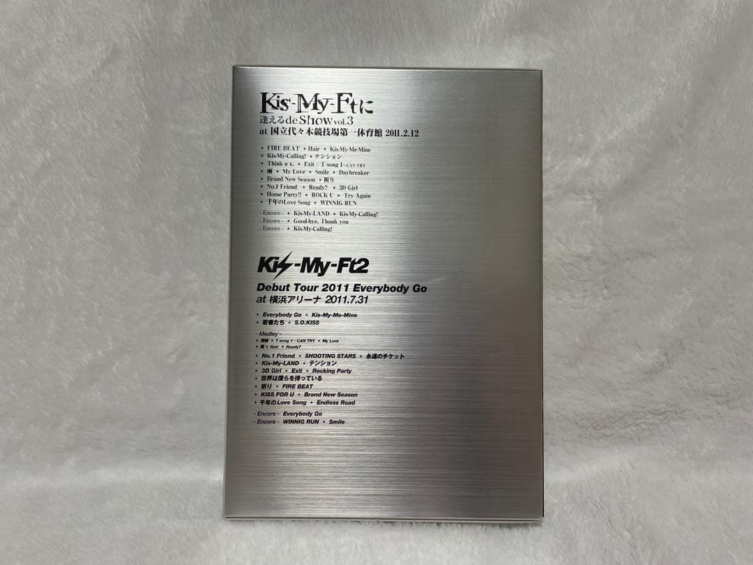 【初回生産限定BOXセット】Kis-My-Ft2 Tour DVD＋ブックレット