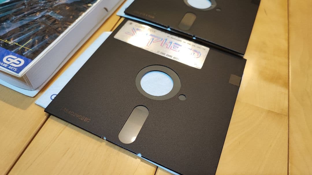 pc8801 シルフィード 中古ディスク美品 説明書欠品 ゲームソフト
