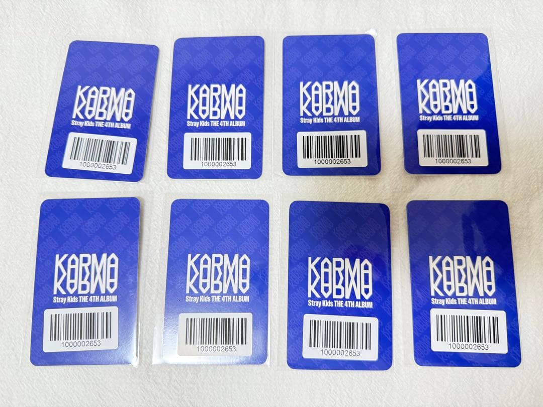 KARMA リスニング イベント特典トレカ　コンプ