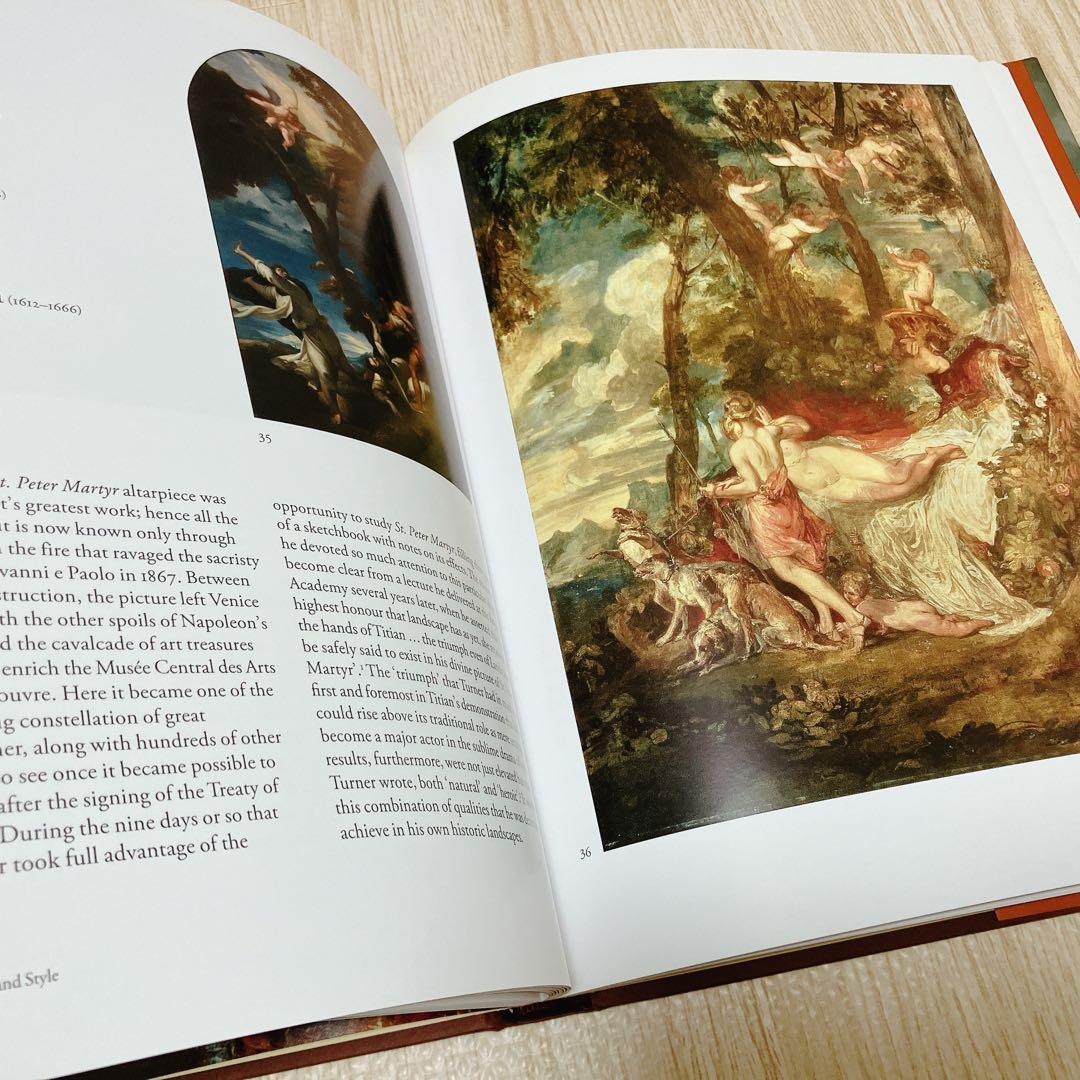 J.M.W.ターナー 美術本　TURNER AND THE MASTERS