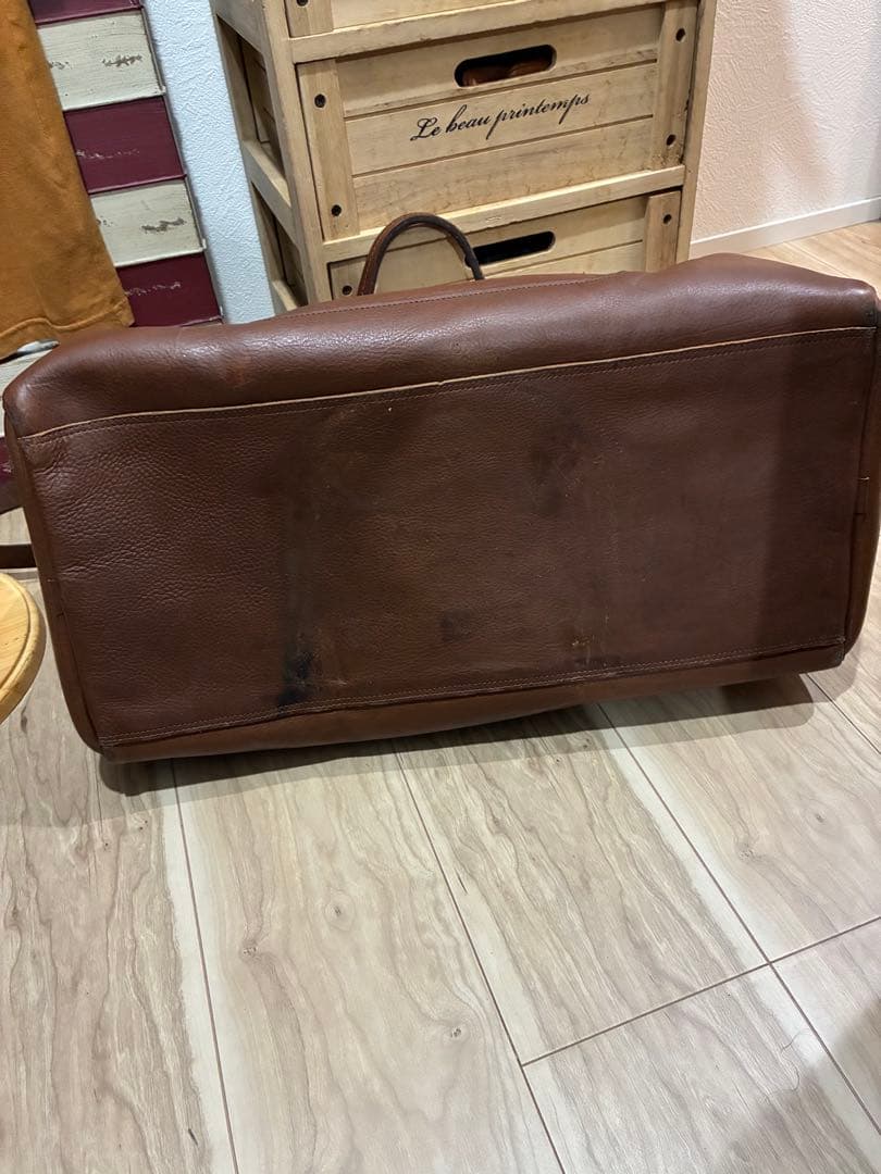 bleu de chauffe レザーダッフルバッグ　RRL ウィルレザーグッズ