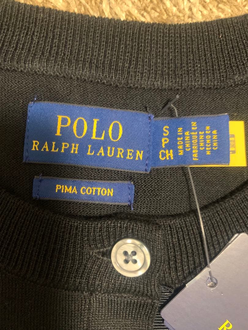 Polo Ralph Lauren ブラックカーディガン Sサイズ
