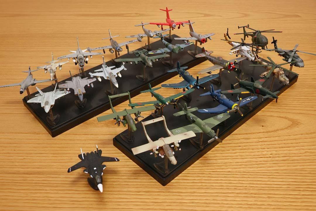 チョコエッグ戦闘機第３弾 完全フルコンプ