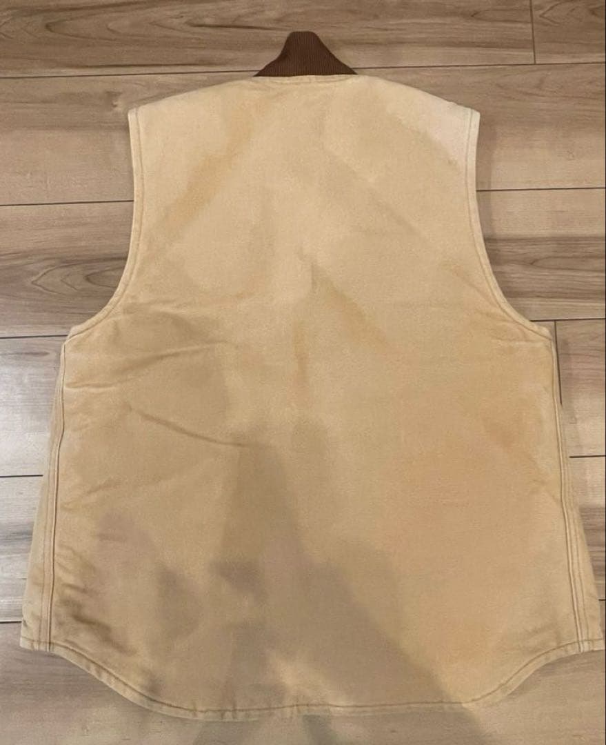 Carhart カーハート ダックベスト BRN サイズ S Regular