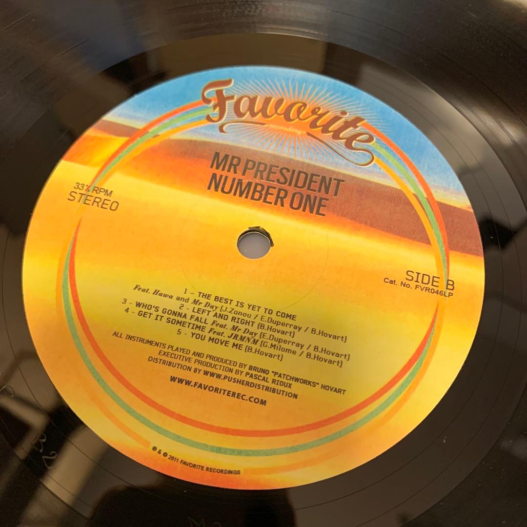 MR PRESIDENT NUMBER ONE レコード