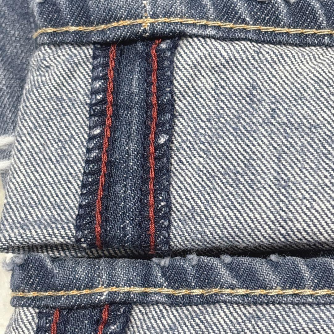 45R おこめデニム シャルロットパンツ 馬釦 0