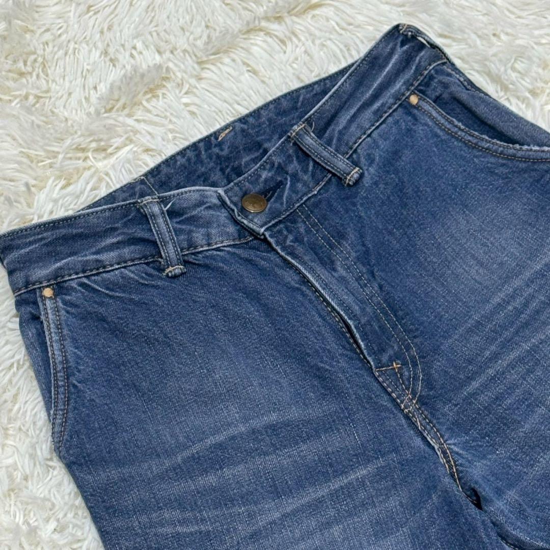 45R おこめデニム シャルロットパンツ 馬釦 0