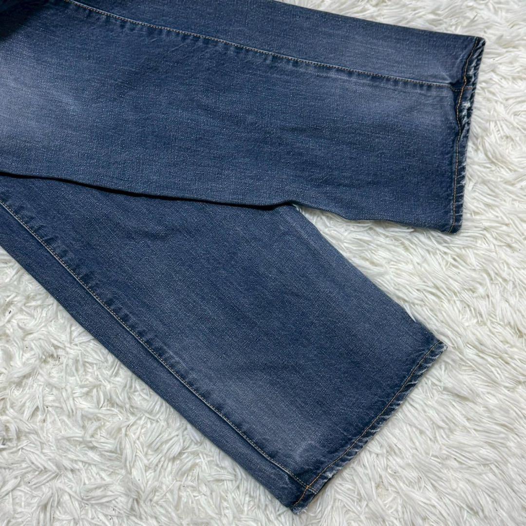 45R おこめデニム シャルロットパンツ 馬釦 0