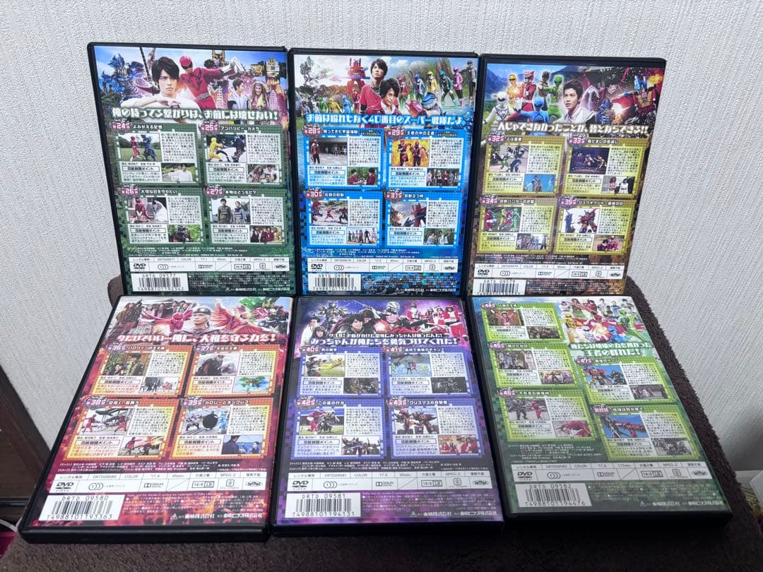 動物戦隊ジュウオウジャー DVDセット 全12巻