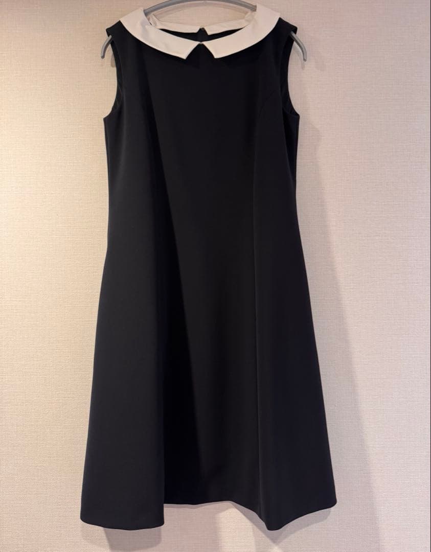 FOXEYDRESS/PETITNOIRALICE濃紺38極美品クリーニング済み