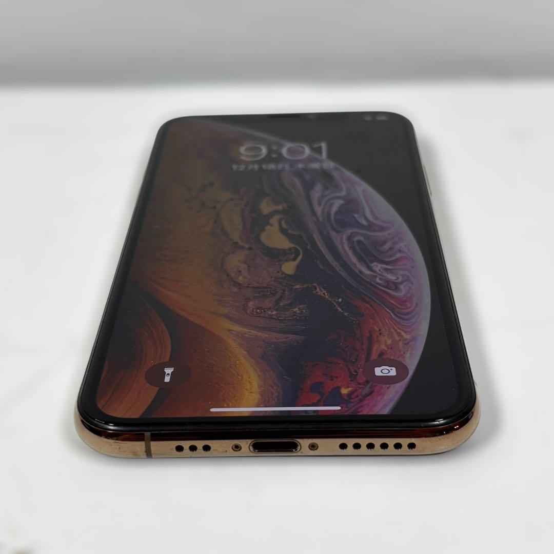 iPhoneXS 256GB 背面割れあり SIMロック解除不可