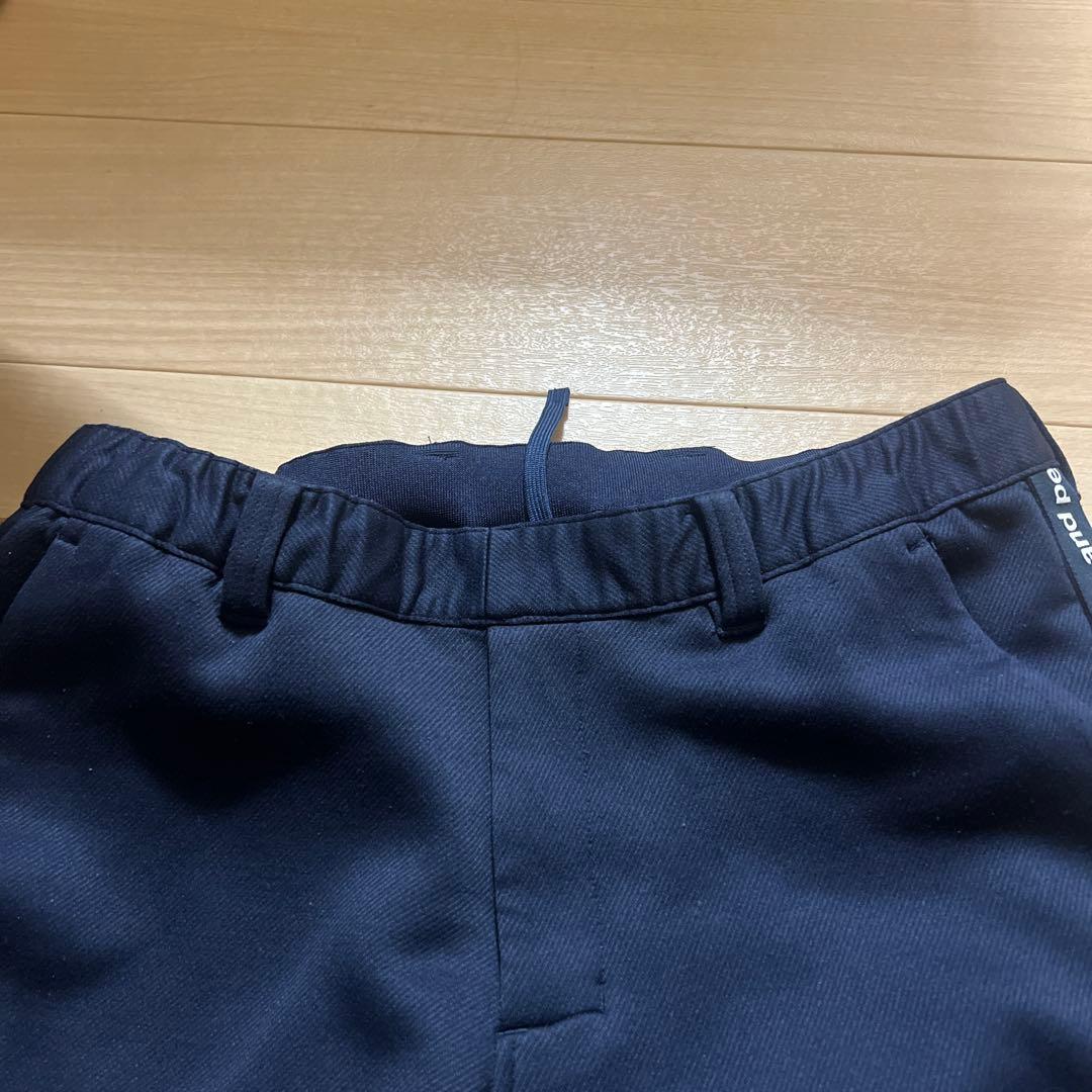 ネイビー メンズパンツ 80cm ウエストゴム