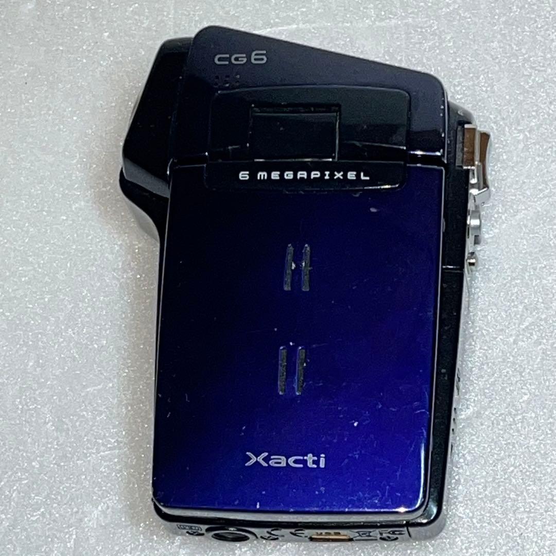 ⭐️極美品⭐️SANYOデジタルムービーカメラXacti DMX-CG6ネイビー