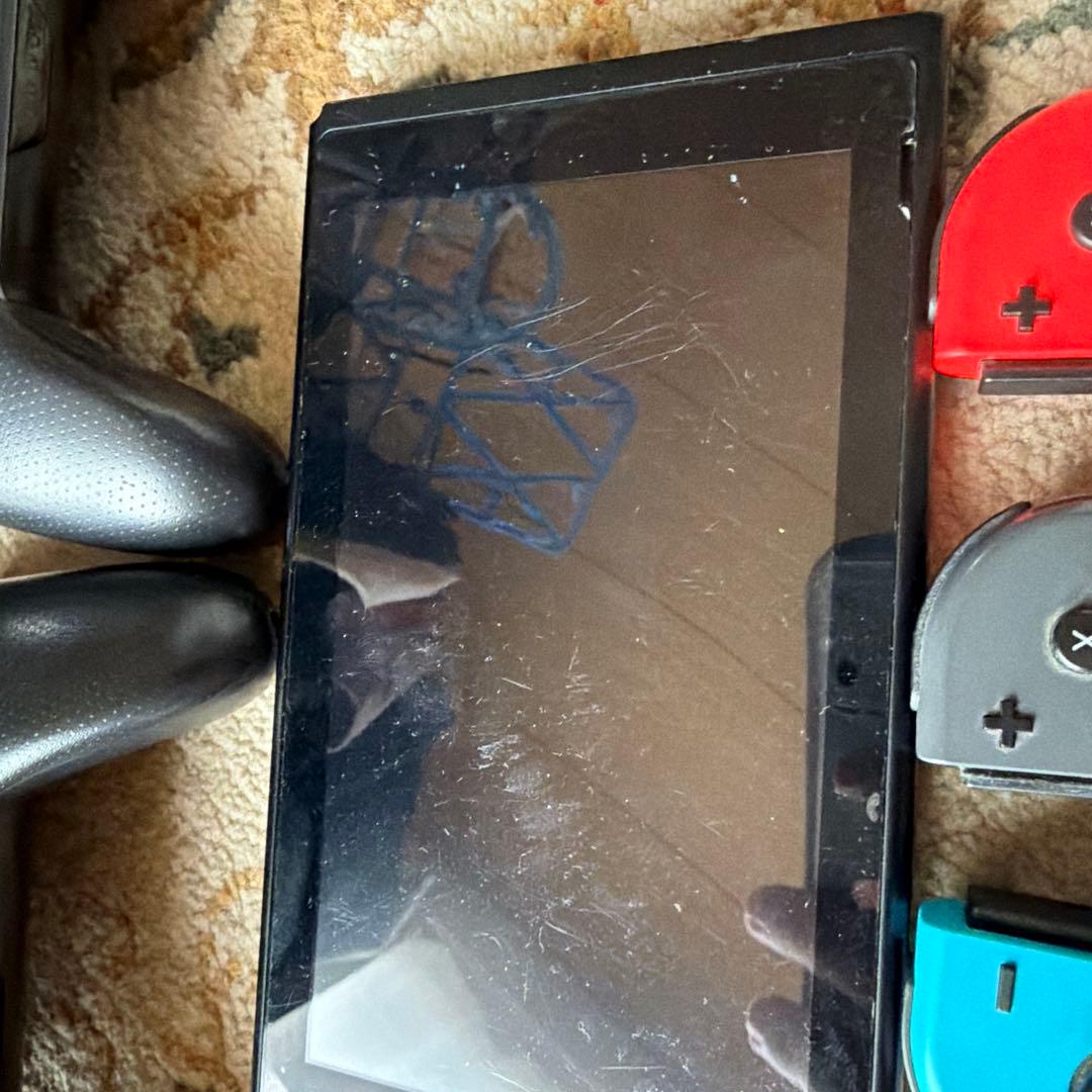 【ジャンク品】Nintendo Switch 本体 ジョイコン　純正プロコン