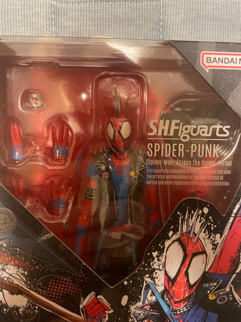 新品未開封 S.H.figuarts フィギュアーツ スパイダーパンク