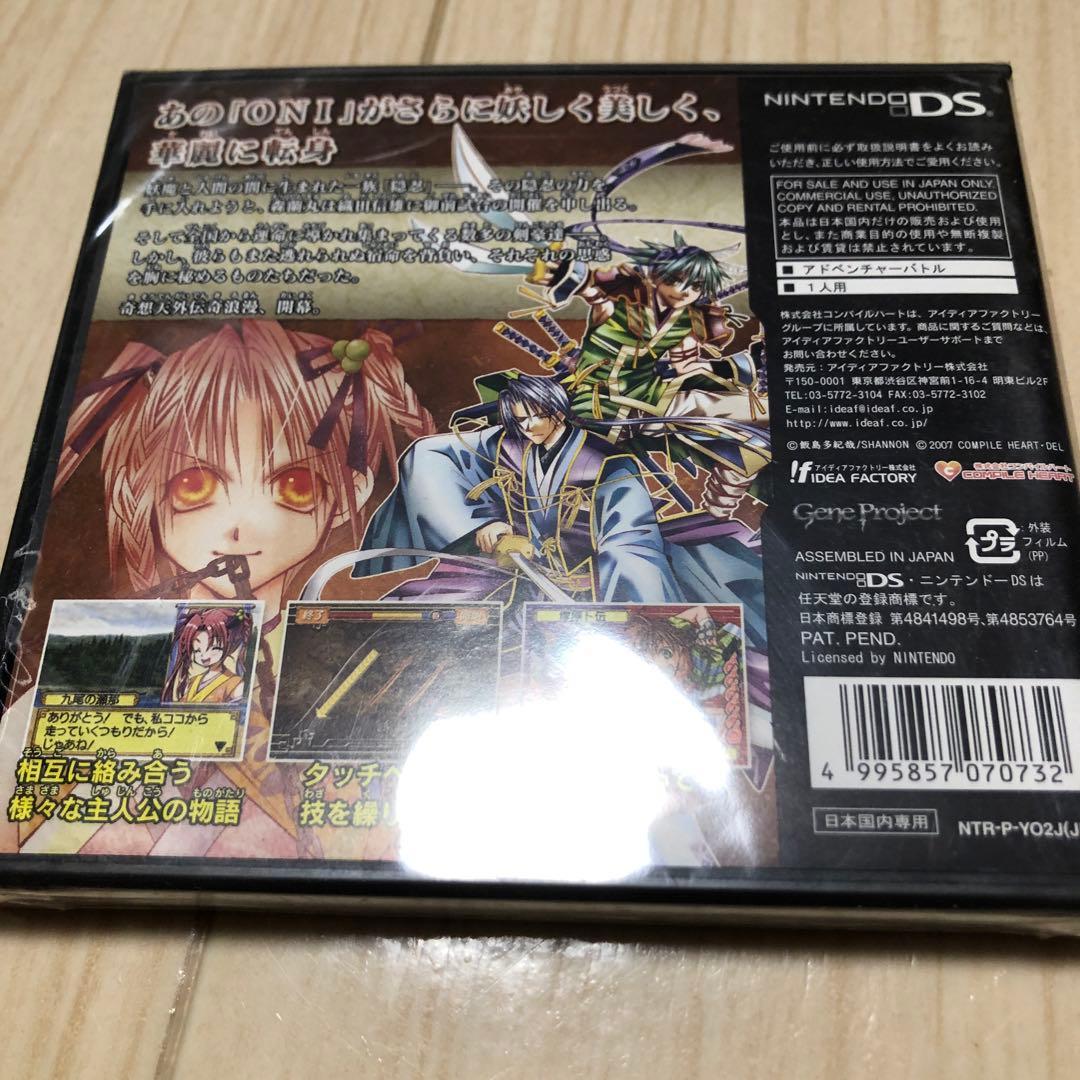 新品未開封　ONI零 〜戦国乱世百花繚乱〜　DS