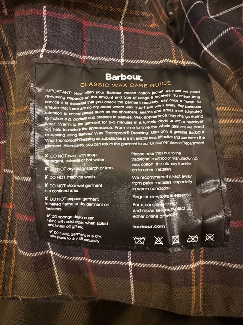 Barbour バブアー ワックスジャケット MWX0018 BEDALE