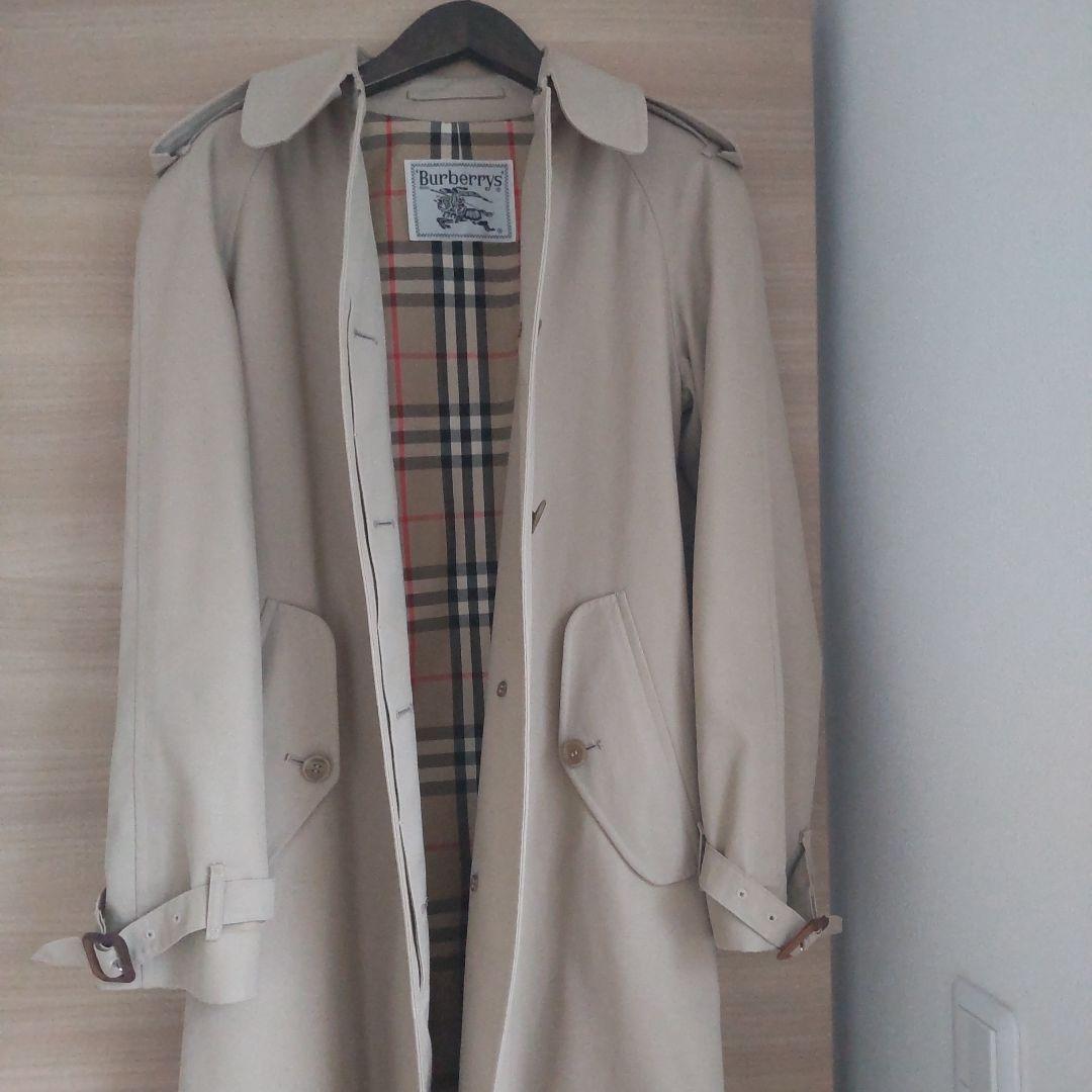 美品☆BURBERRY　トレンチコート　ステンカラーコート
