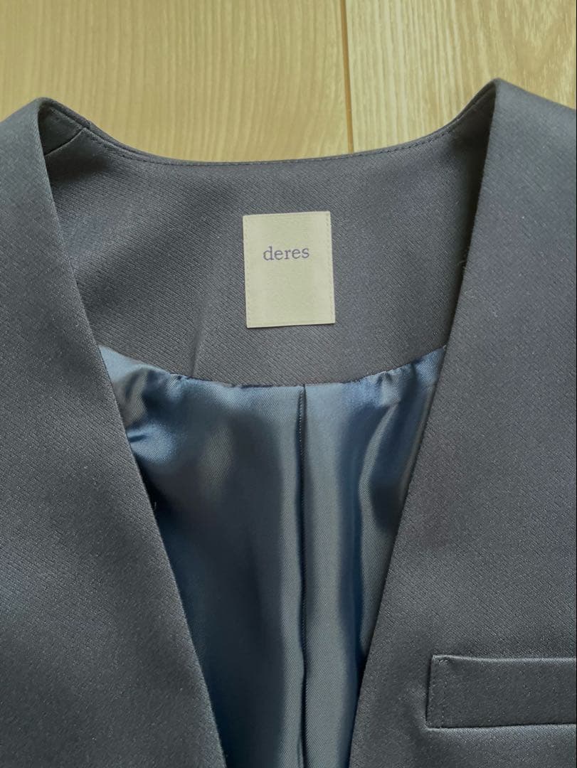 【新品タグ付き】deres デレス　エブリデイ　ジャケット