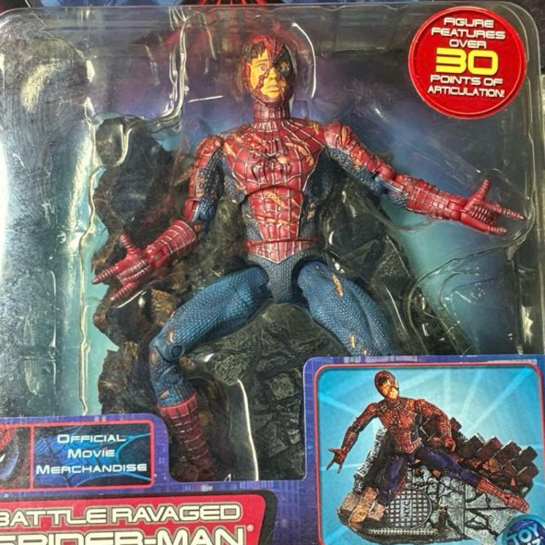 アメコミ TOYBIZ BATTLE RAVAGED SPIDER MAN