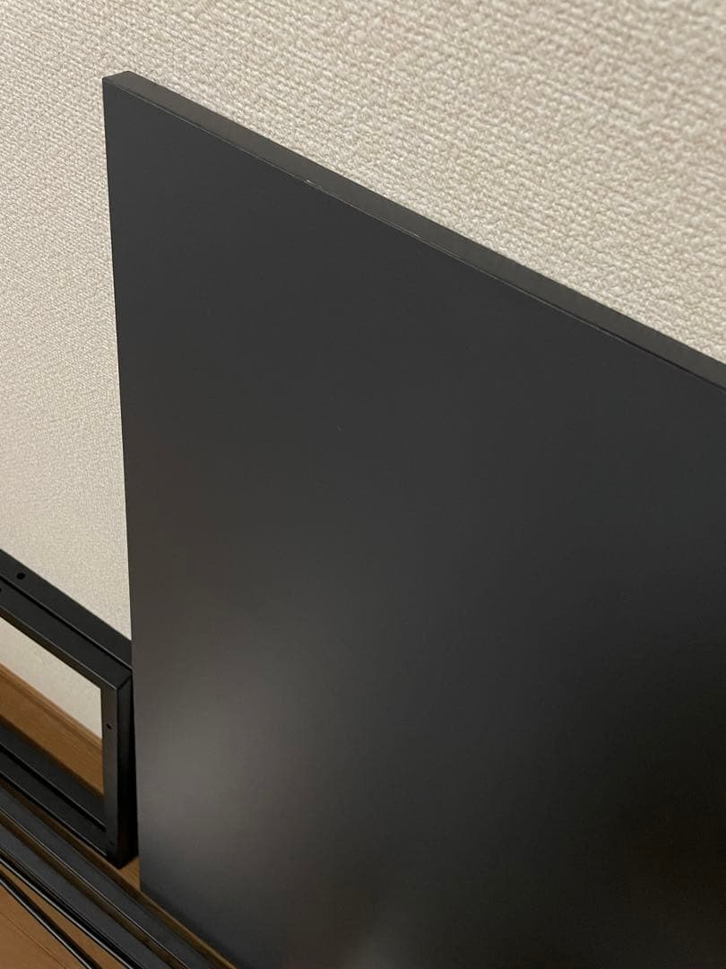 パソコンデスク 120cm モニターアーム取付可能 裏面9.5cm
