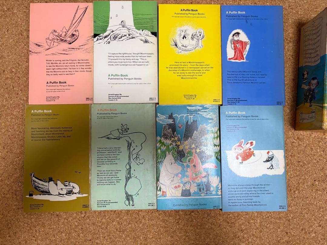 ムーミンシリーズ全8冊セット 英語版 レア