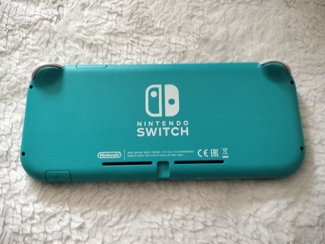 動作品Nintendo Switch Lite ターコイズ 本体極良品