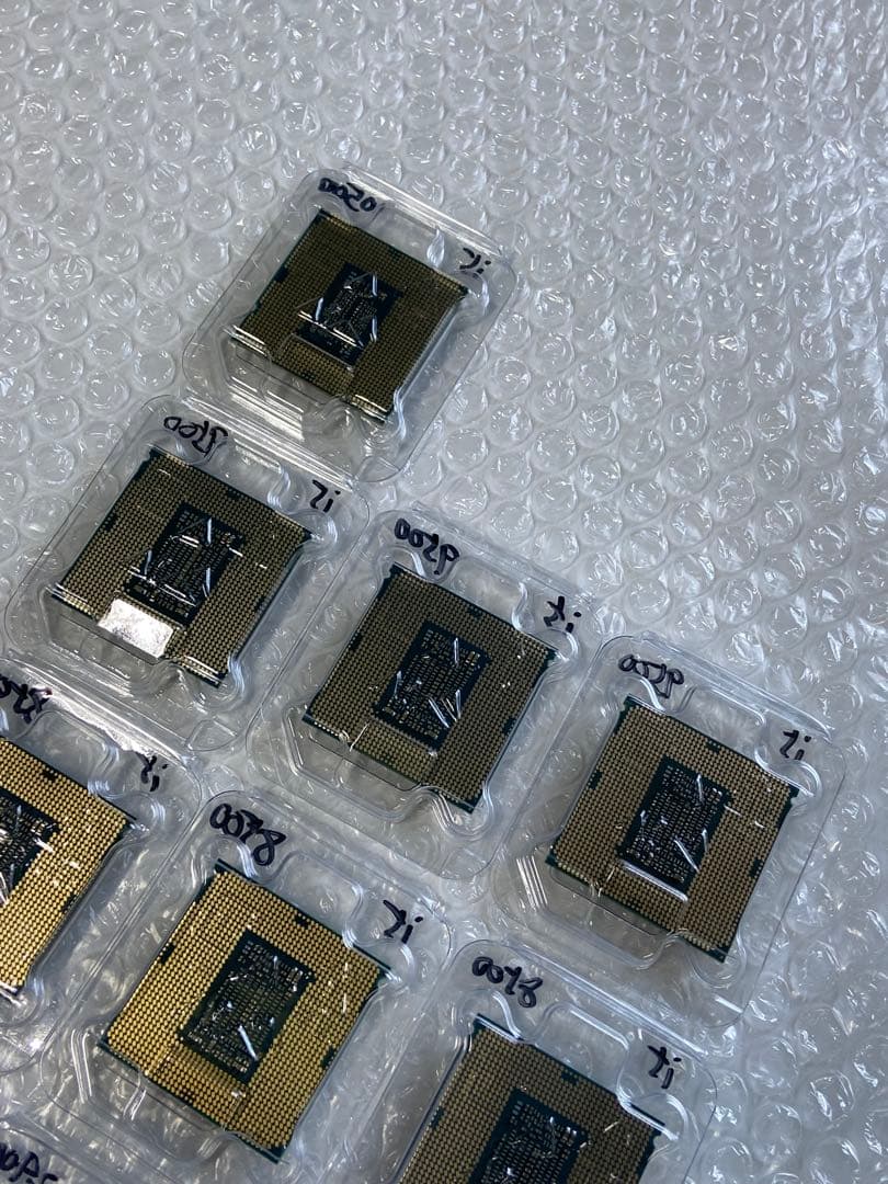 CPU COREi5 10500/9500/8500/2400 計10枚ジャンク