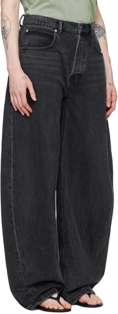 極美品 ALEXANDER WANG オーバーサイズ バルーン デニムパンツ