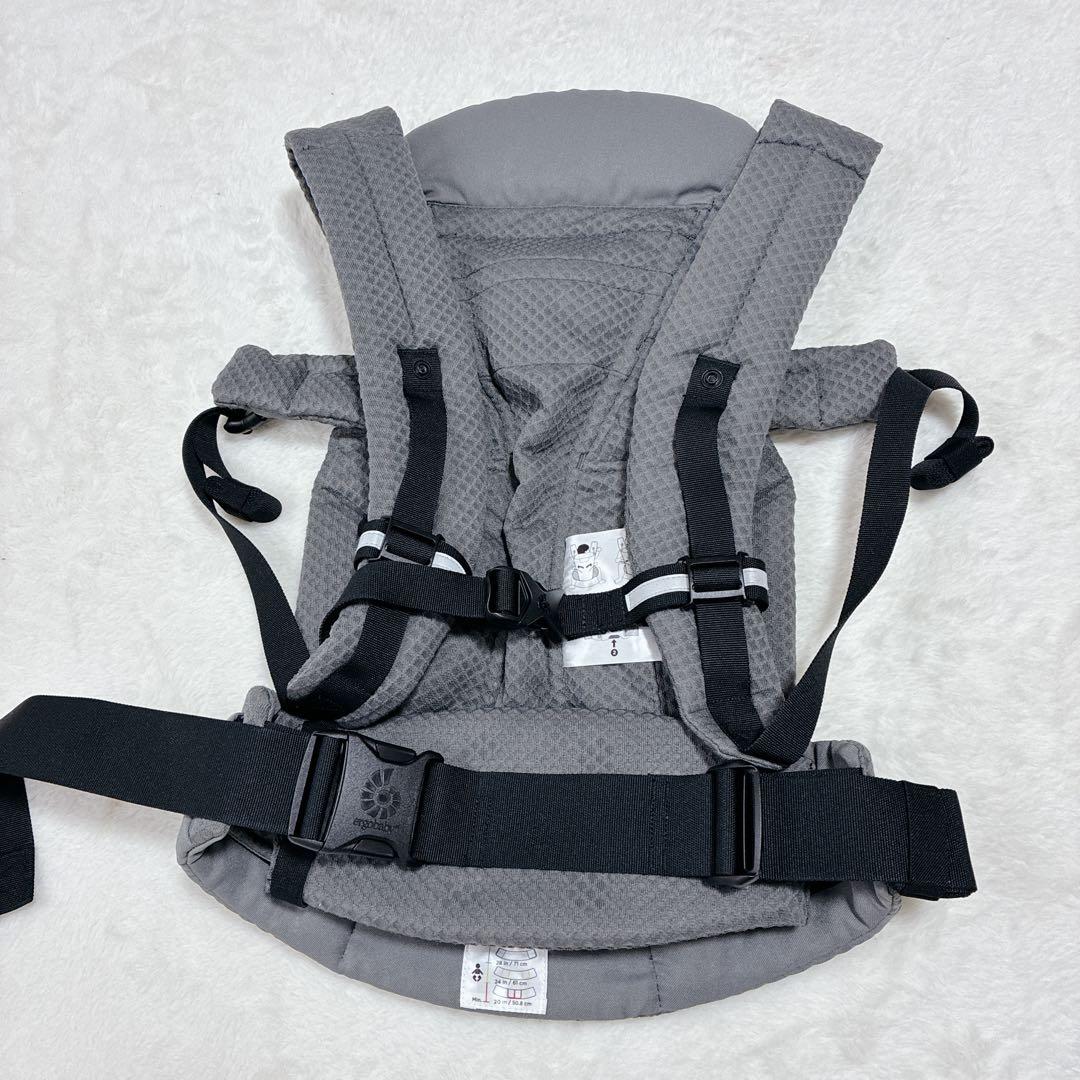 美品✨️ エルゴベビー オムニブリーズ 抱っこ紐 グラファイトグレー
