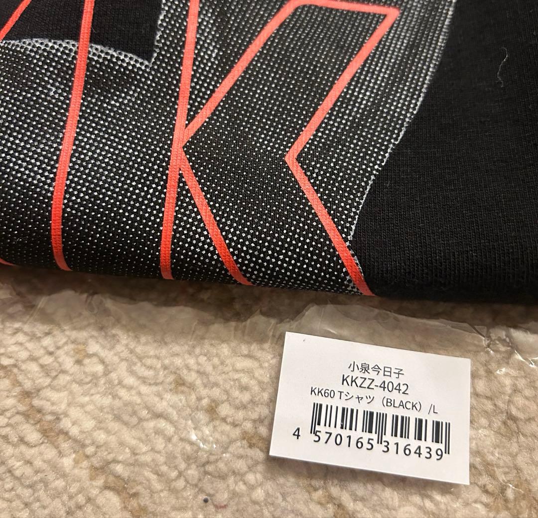 小泉今日子　2026ライブグッズ　コイズミ記念館　KK60 Tシャツ Lサイズ